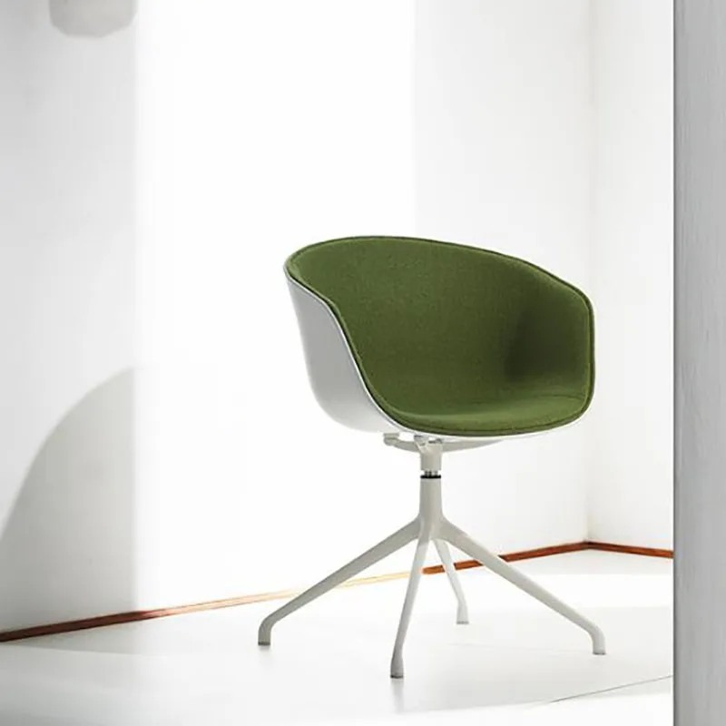 Скандинавский современный белый модный стул дизайнерское офисное кресло для