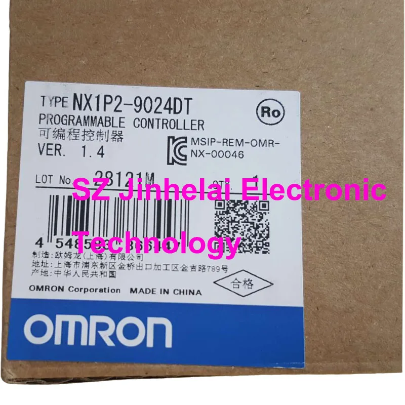 

Новый и оригинальный программируемый контроллер Omron NX1P2-9024DT, автоматический контроллер, компактная упаковка-type NX1P29024DT