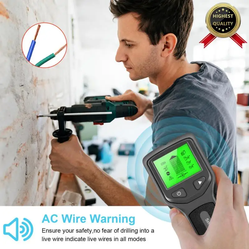 

5 в 1, настенный сканер для обнаружения труб