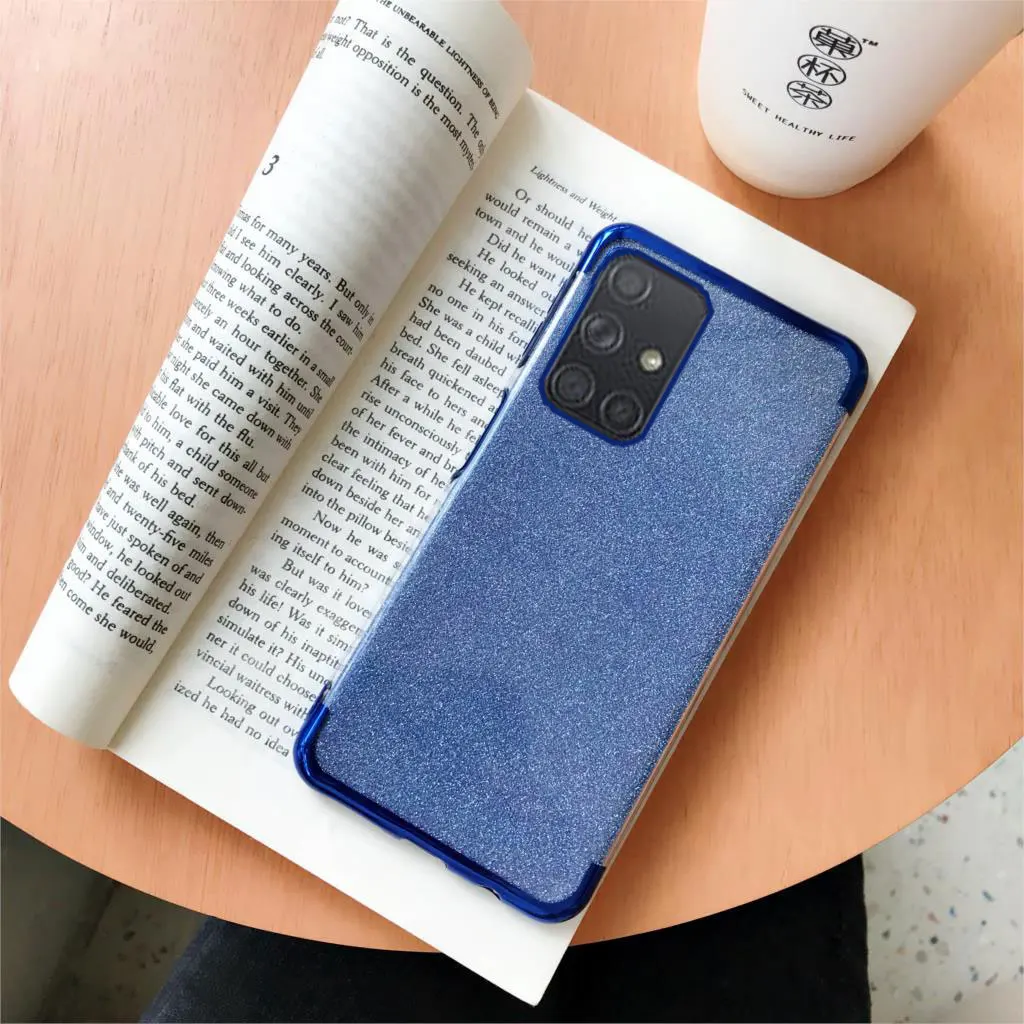 Искристое покрытие чехол для samsung Galaxy A50 A10 A20 A30 A70 A30S A50S A60 A10E A20E M10 M20 M30 A6 A7 A8 крышка