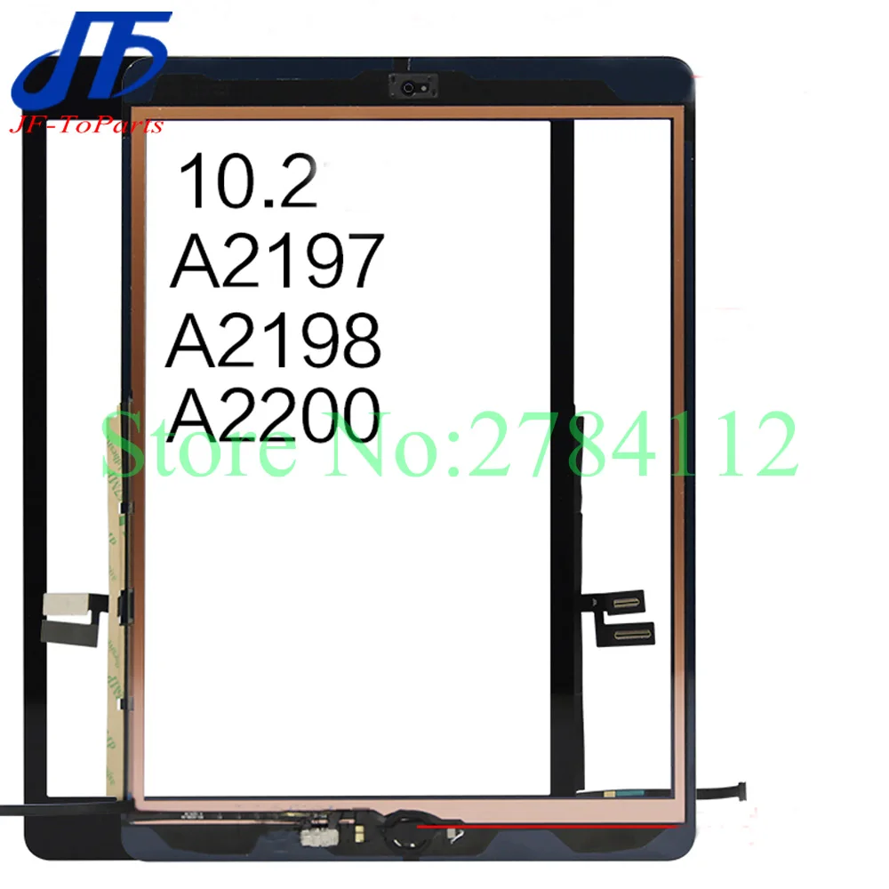 10 шт. сменный экран для iPad 7 2 го поколения A2197 A2198 A2200 ipad 8 сенсорного экрана