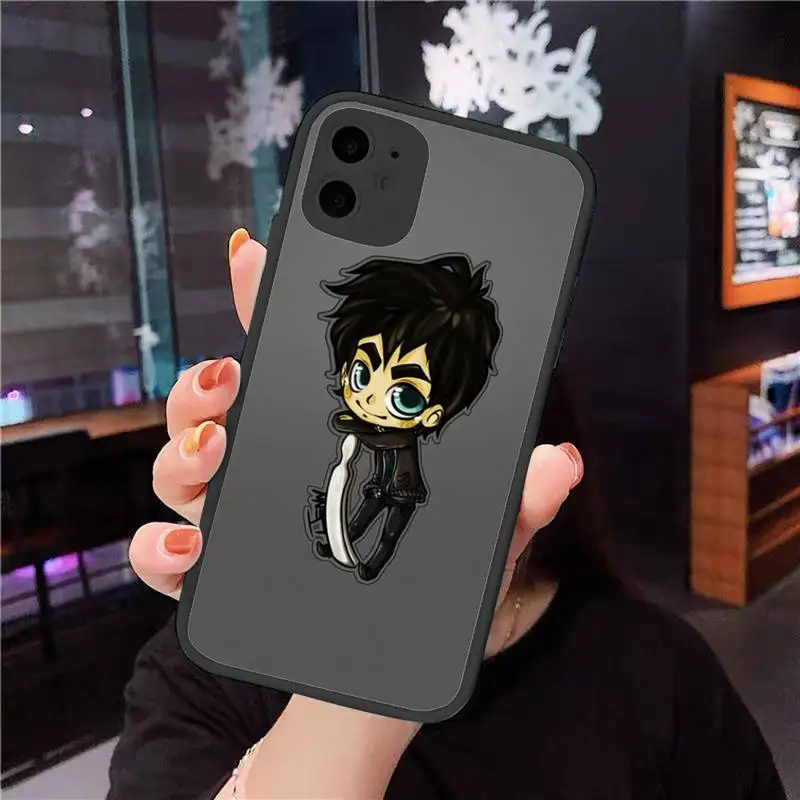 

The Vampire Diaries Stefan Damon Salvatore Phone Case matte transparent For iphone 7 8 11 12 plus mini x xs xr pro max cover