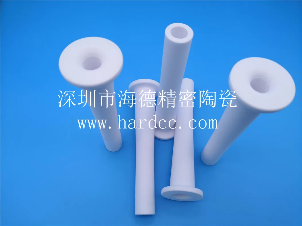 Пользовательская поставка глиноземная керамика Корундовая трубка 99 глиноземное