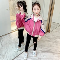 long sleeve jacket for girls hooded coat fashion spring autumn children outwear 2021 new girls casual clothing 4 6 8 10 12 years