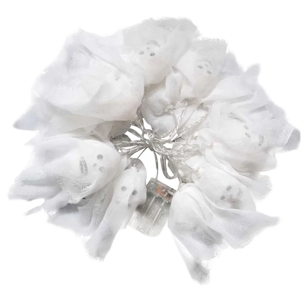 LED Halloween Lights Outdoor Indoor Decorations Lamp String 3m 4.5s 30 20 Skull Light Party Home No Battery | Дом и сад