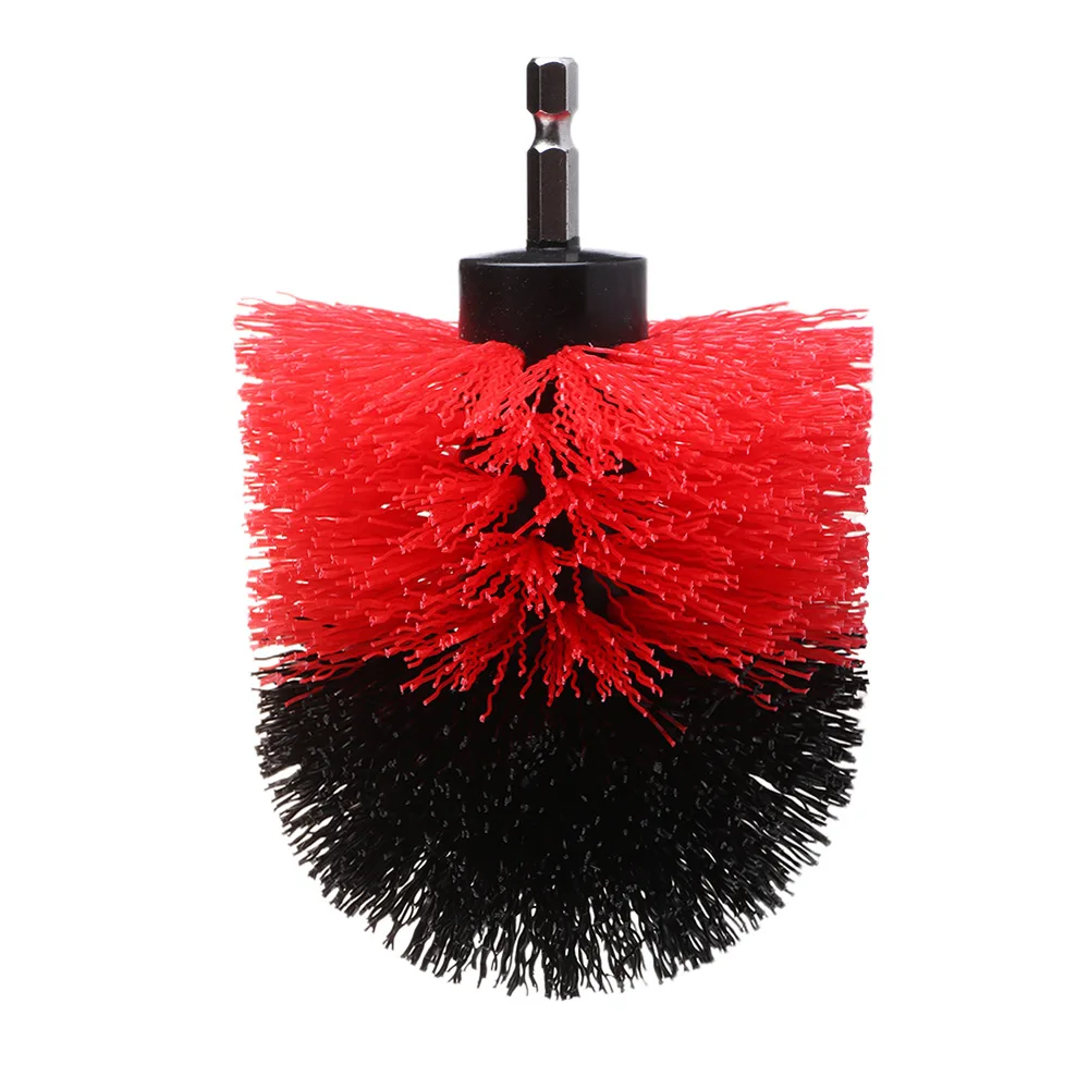 1Pc 3.5inch Red Щетка для мытья посуды, насадка в виде щетки, набор, жесткие щетинки, щетка для мытья автомобиля, Очистка Дома, авто уход, чистые инструменты - Цвет: 1Pc 3.5inch Red