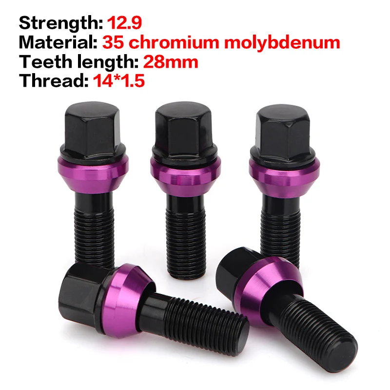 Кованые модифицированные колесные эксцентриковые болты 16/20 шт. от 5x114 3 до 5x112 M14x1.5