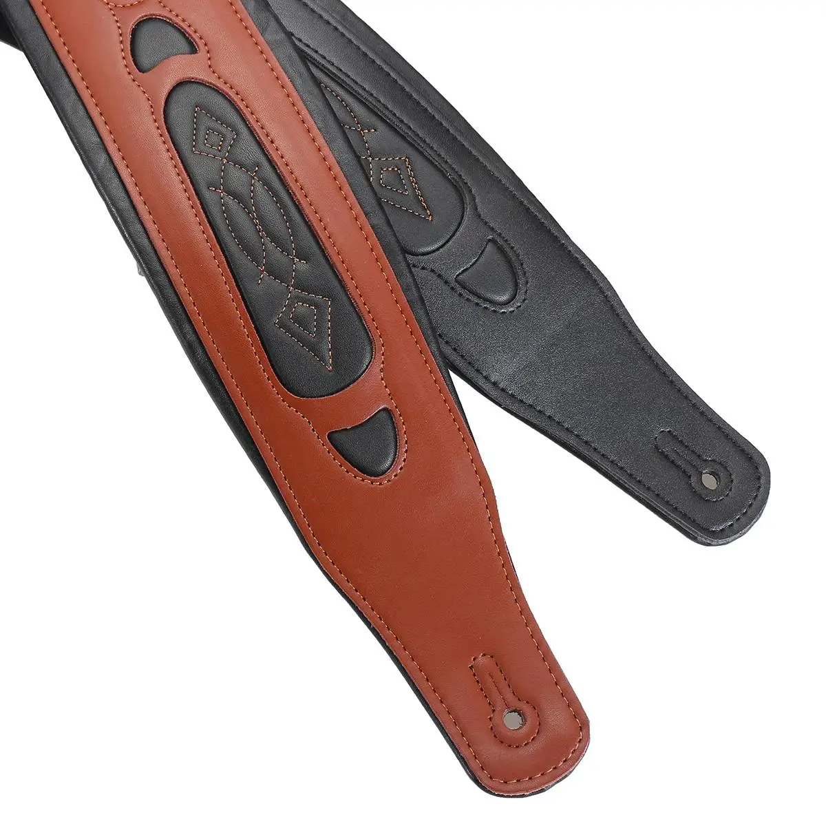 gitarre gurt schulter gürtel für elektrische akustische bass verstellbare weiche erweitern dicke haltbare gitarre strap leder gitarre strap