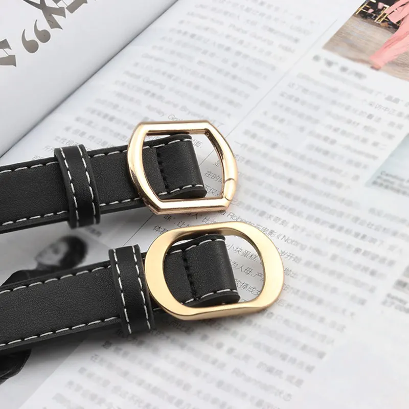 

2021 New Female Pin buckle snap belt Women Metal Buckle Stylish Ladies Vintage Heart Buckle Leather Belt Trouser Accessories