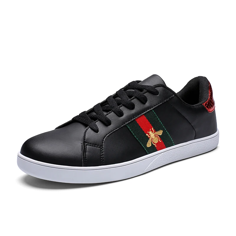 

2020 Little Bee White Shoes Men Sneakers Classic Unisex Couple Shoes Man Outdoor Breathable Chaussure Homme Sapato Masculino