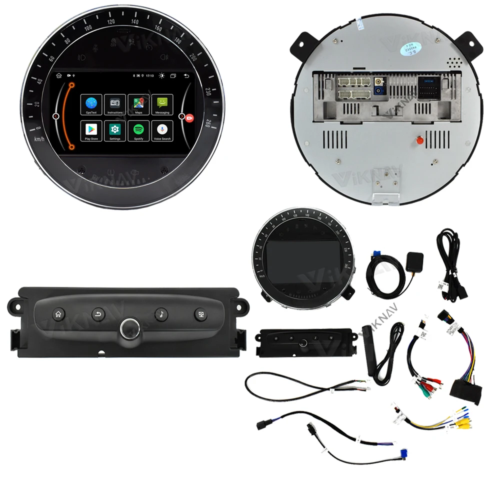 저렴한 BMW 미니 시리즈용 2 Din 안드로이드 차량용 라디오, 무선 카플레이 헤드유닛, GPS 내비게이션, 화면 포함