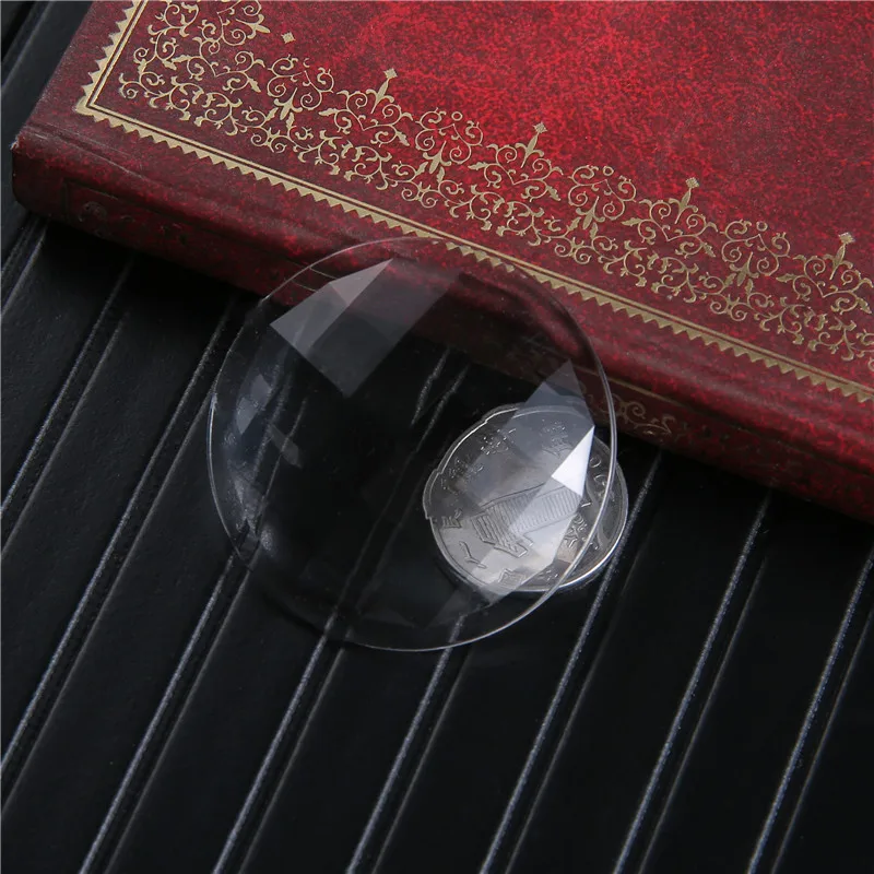 

10pcs 38mm High Quality Acrylic Grid Kaleidoscope Lens For Educational And Projector