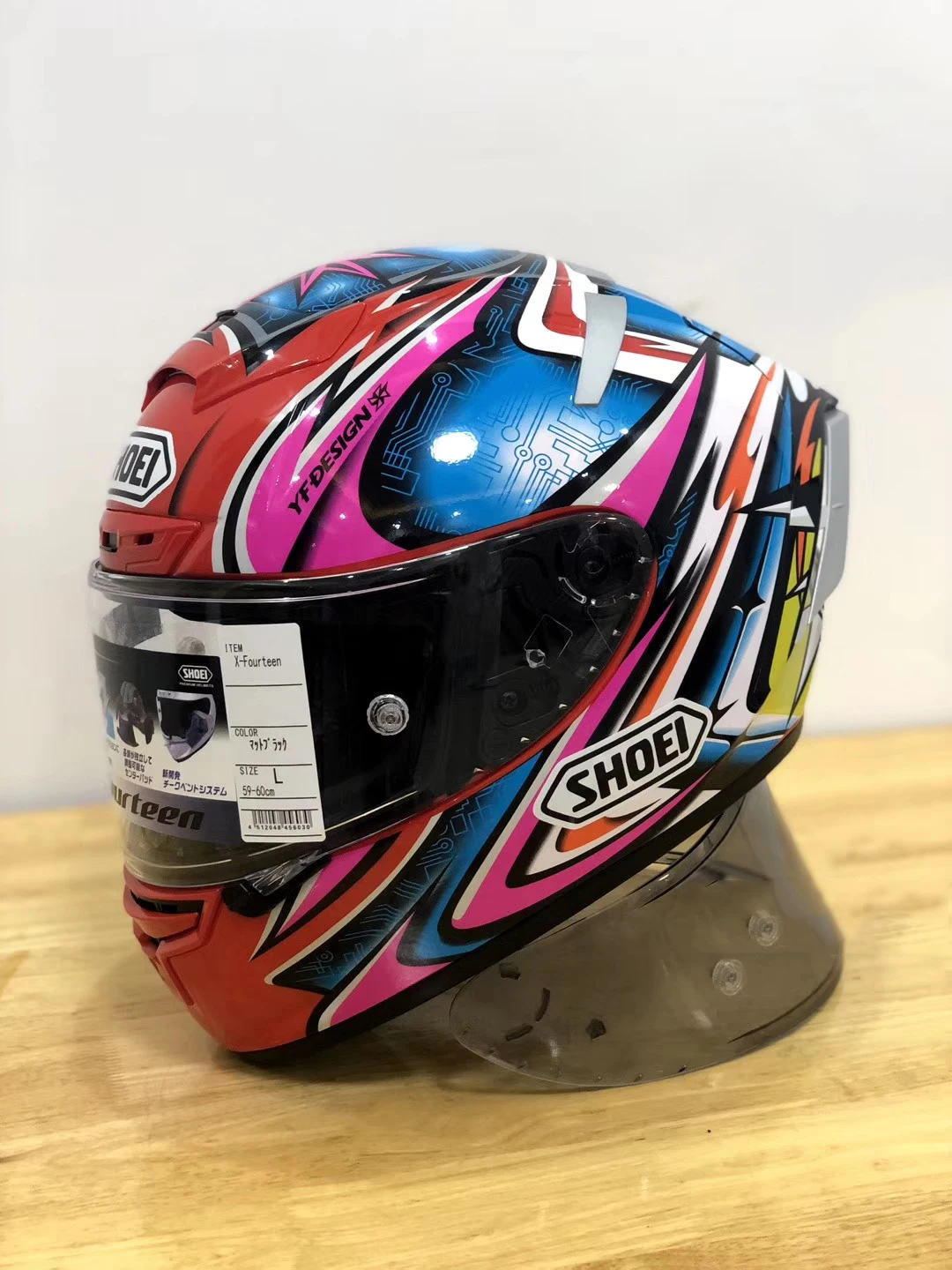 

Full Face Motorcycle helmet X14 PINK DAIJIROo helmet Riding Motocross Racing Motobike Helmet