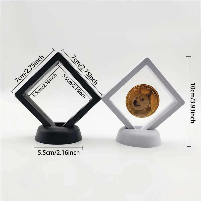 Забавные дожкойн цвета: золотистый серебристый Doge набор памятных монет Wow с