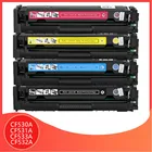 Цветной тонер-картридж CF530A CF531A CF532A CF533A 205A с чипом для принтера hp Color LaserJet Pro 154 M154nw M180nw M180n
