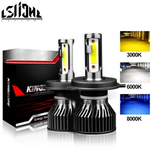 Автомобильные светодиодсветодиодный фары LS светильник 9008 H13, лампы с ближнимдальним светом H4 9004 9007 6000K H1 H3 H7 H11 9005 9006 9012, Автомобильные противотуманные фары, мини-лампа