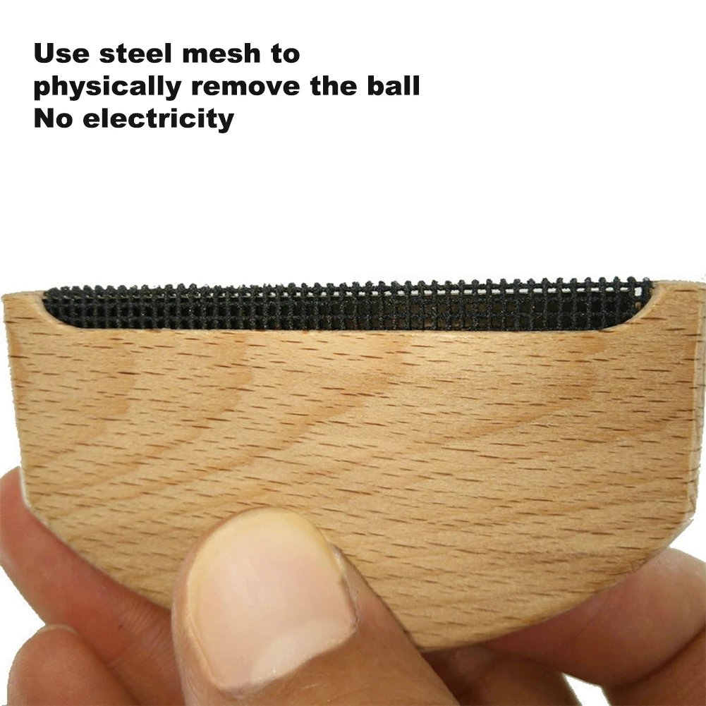 

Fuzz Fabric Portable Manual Clothing Anti Pilling Reusable Handheld Wooden Handle Cashmere Comb Lint Remover Home Sweater Shaver