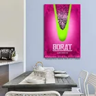 Постер из фильма Борат, Ларри Шарлз, холст, живопись, Куадрос, плакаты, принты, настенное искусство для гостиной, домашний декор