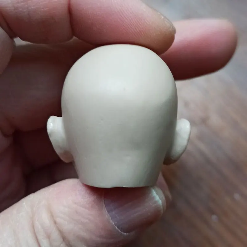 

In Stock 1/6th Red Skull Hugos Weaving Man Head Sculpture White Unpainted For 12inch Doll Action DIY Accessories