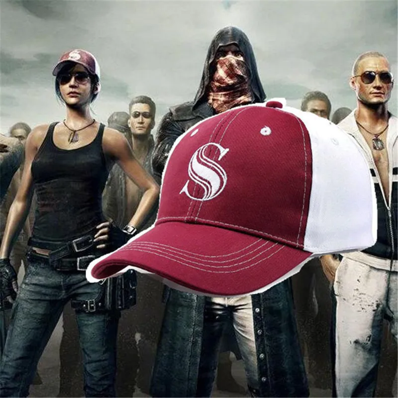 Игра PUBG шляпа Косплей костюмы Аксессуары бейсбольная Кепка От Солнца необычный