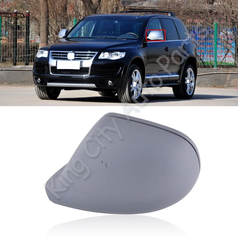 CAPQX для Volkswagen Touareg 2008-2010 боковая крышка зеркала заднего вида зеркало заднего вида корпус заднего вида Зеркало гарнир крышка оболочки