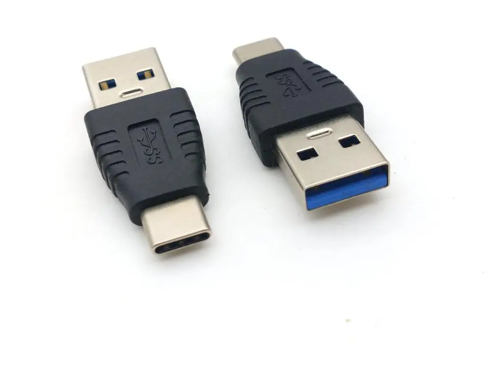 1 шт. черный Type C папа USB 3 0 адаптер|Соединители| |