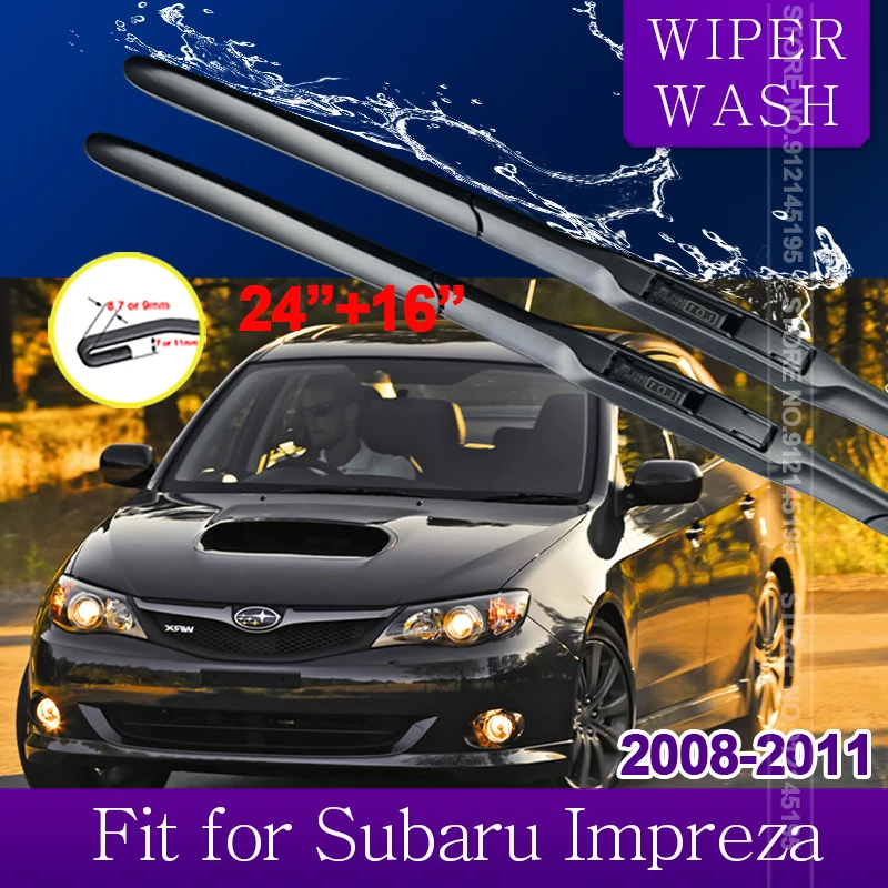 

for Subaru Impreza GE GV GH GR 2008 2009 2010 2011 Car Wiper Blade Front Window Windscreen Windshield Wipers Car Accessories