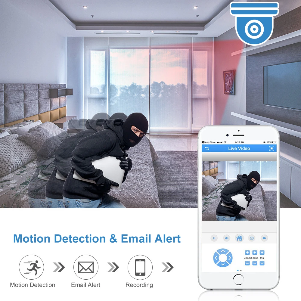 UniLook 4K/8MP ColorVu POE IP Camera 2.8mm Lens with Mic Full Color Night Vision IP66 Bullet CCTV Surveillance H.265 P2P - купить по