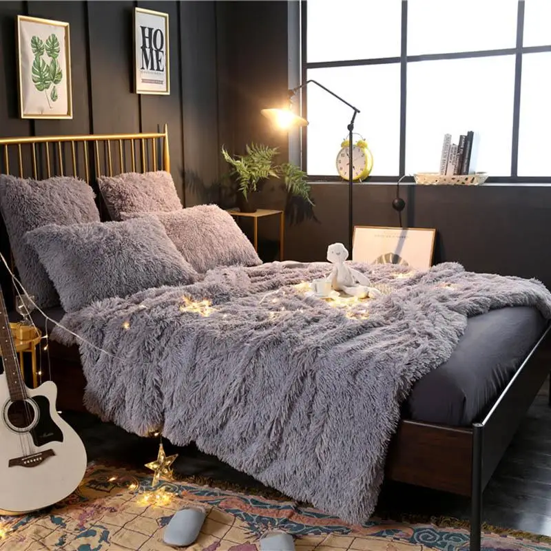 

20Soft Long Shaggy Throw Blanket Faux Fur Bed Cover Sofa/Bed/ Couch Blanket Fluffy Sherpa Warm Winter Bedspread for Kids Adults