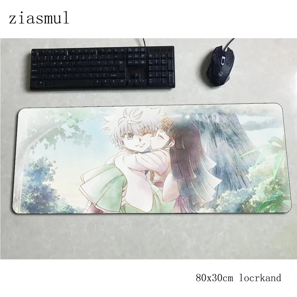 

hunterxhunter mousepad 800x300x3mm Halloween Gift Computer mouse mat gamer gamepad big gaming mousemat desk pad office padmouse