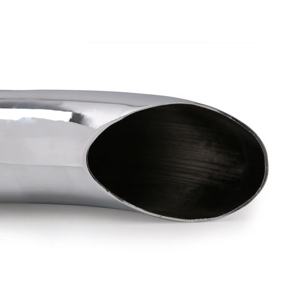 Мотоциклы нержавеющая сталь слэш глушитель выхлопной трубы для 1 3/8 &quot 1/2&quot 5/8 3/4