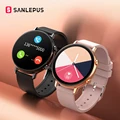 SANLEPUS ЭКГ Смарт часы Bluetooth вызова 2021, новинка, мужские и женские, водонепроницаемые Смарт-часы монитор сердечного ритма для Android Samsung Apple