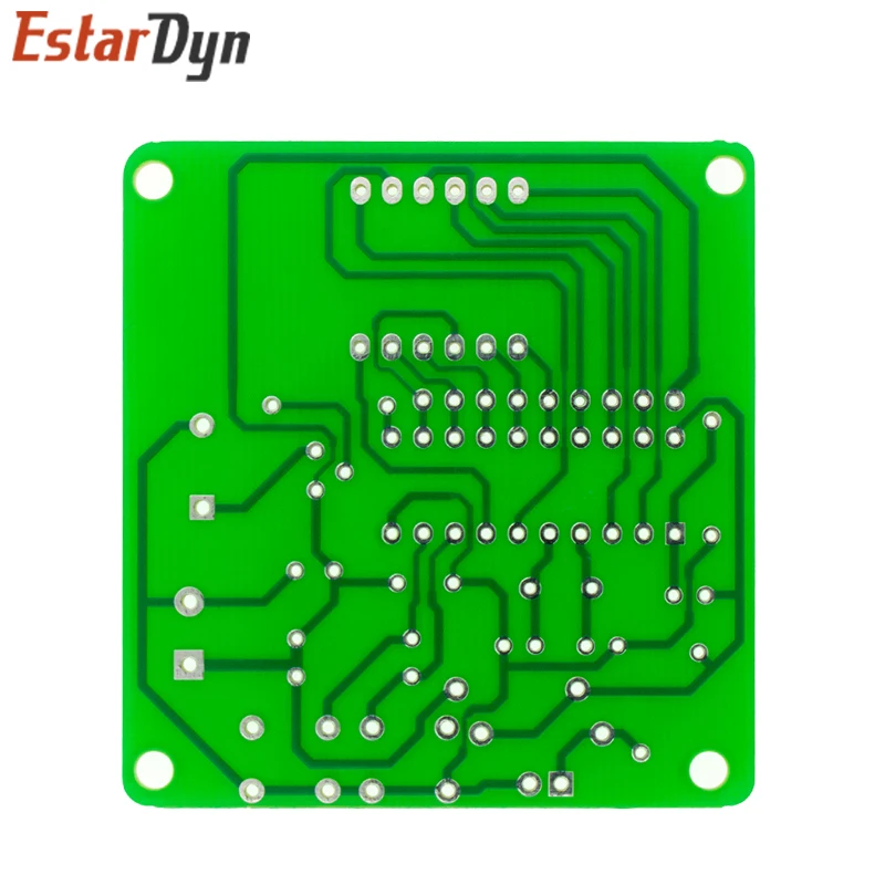 Цифровые 4-битные электронные часы AT89C2051 набор для самостоятельной сборки