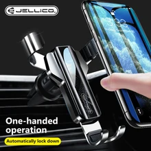 Jellico Gravity держатель телефо Universal Air Vent Mount Support Telephone GPS Stand in Car For iPhone 12 11 XS Samsung
