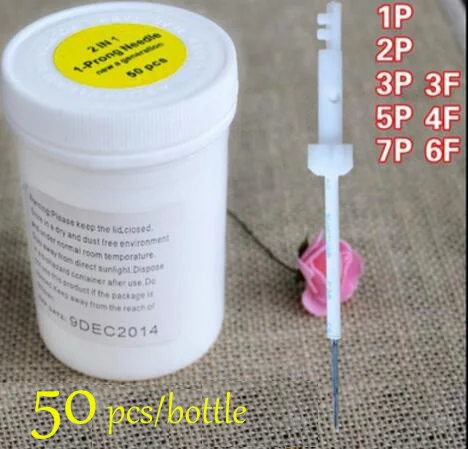 50 шт. 2R/3R/5R/7R/3F/4F/6F иглы для перманентного макияжа Хорошее качество Дракон Перманентный макияж машина татуировки иглы