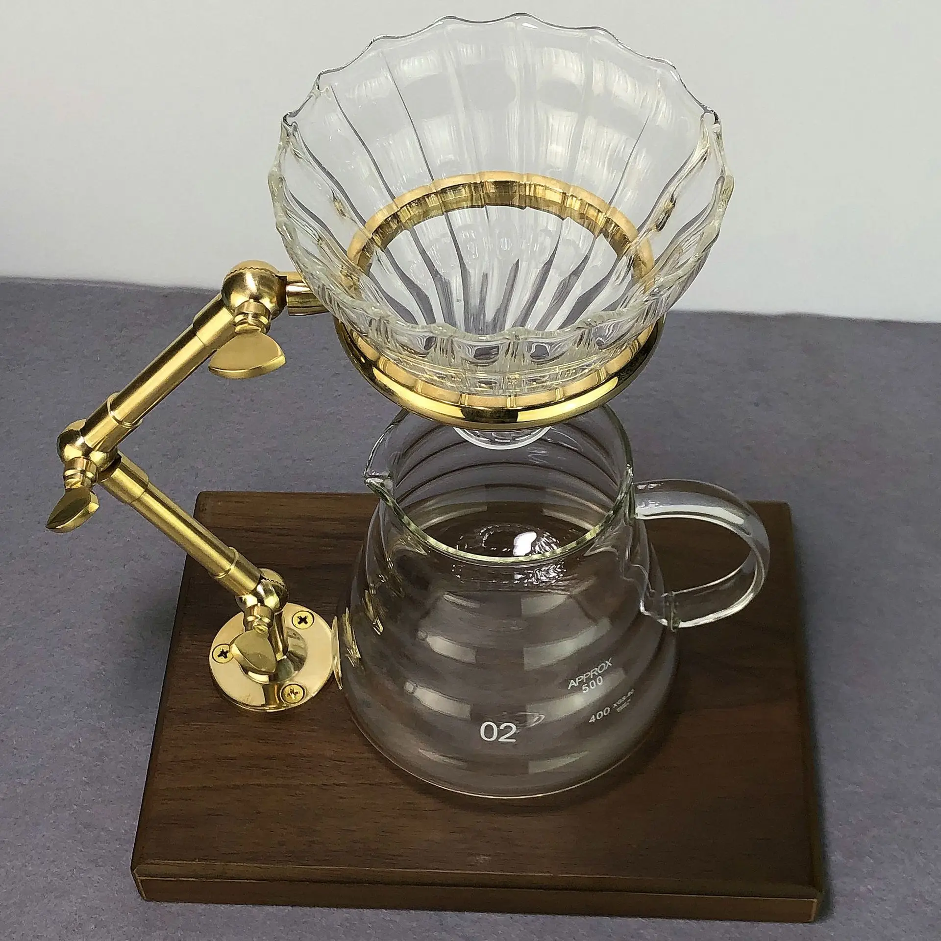 Подставка для фильтров кофе ручной работы регулируемый держатель капельницы из