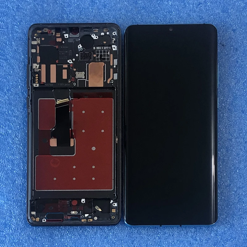 Для 6,4" huawei P30 Pro Axisinternational активно-матричные осид, ЖК-дисплей Экран Дисплей рамка+ сенсорная панель(диджитайзер) для VOG-L29 VOG-L09 VOG-L04