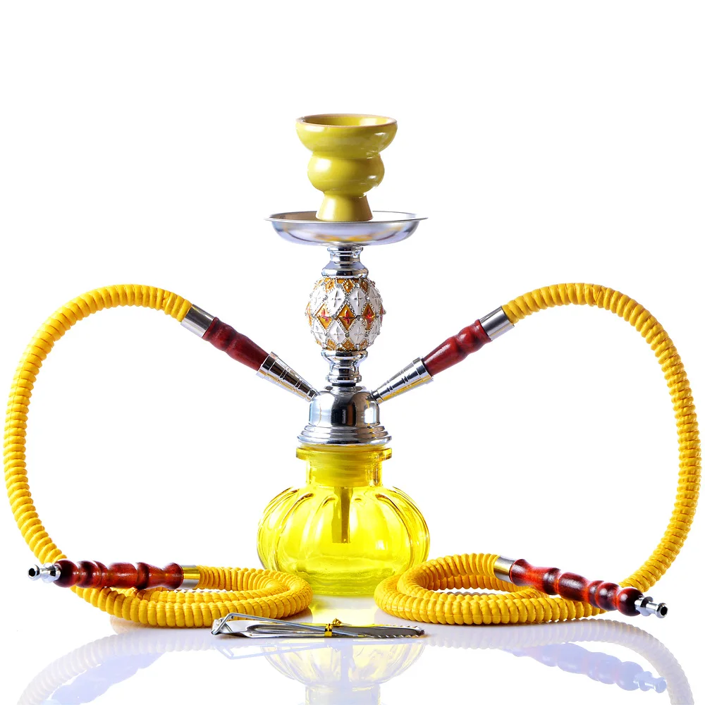 Портативный Стеклянный бриллиант с двойным шлангом керамические бриллианты