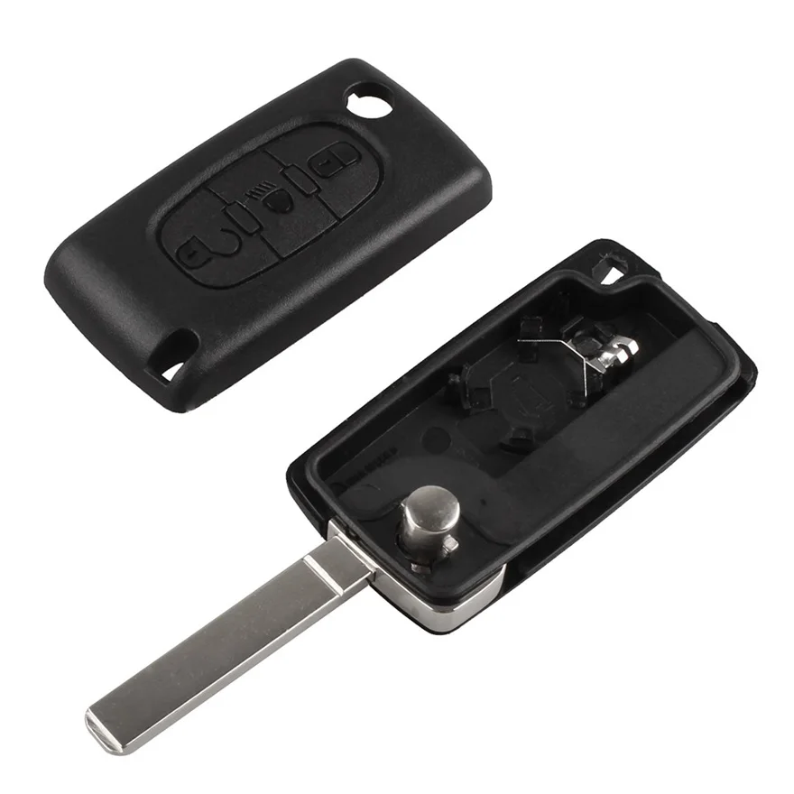 Кнопка автомобильный флип-пульт дистанционного управления брелок чехол для Citroen