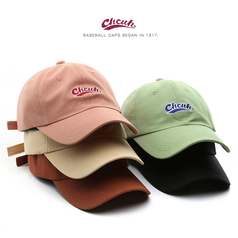 

100% Cotton Unisex Baseball Cap Fashion Snapback Hat for Women Casual Men Hip Hop Hats Summer Outdoor Sports Sun Caps