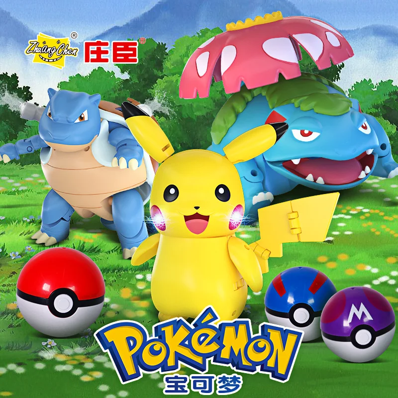 Takara Tomy Покемон Фигурки игрушки Аниме куклы Пикачу Charizard Mewtwo белки детская модель