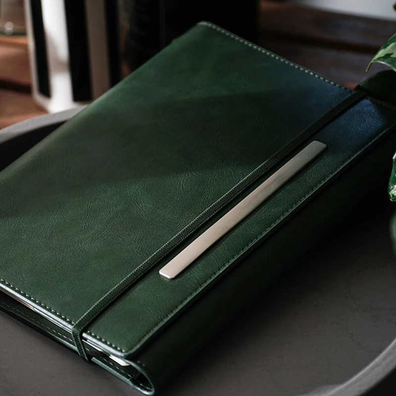 2021 A5 спиральная записная книжка С ПЕРЕПЛЕТОМ с листьев Тетрадь повязки 6