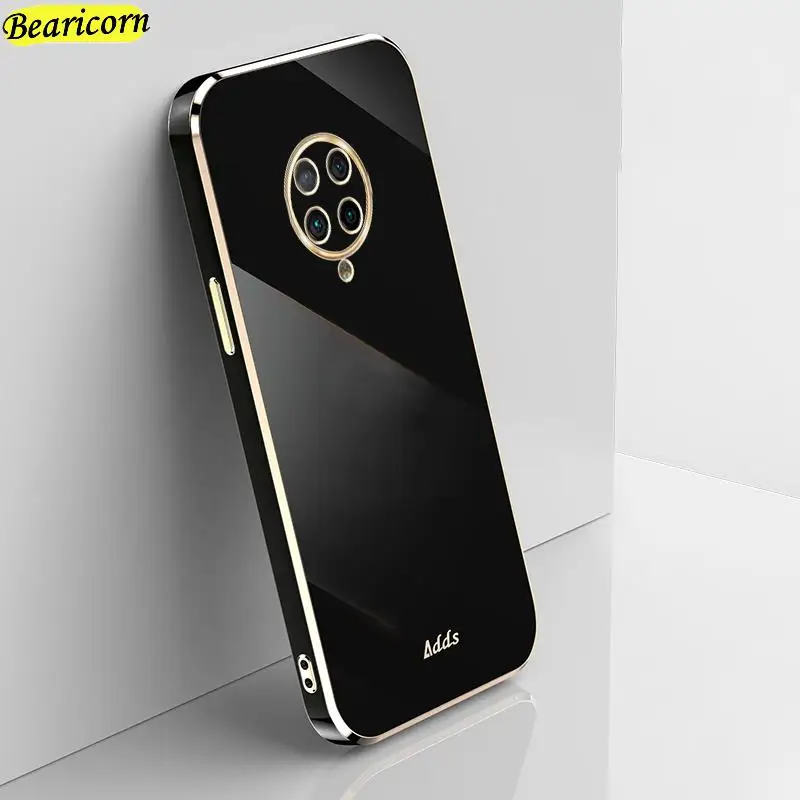 

Luxury Plating Square Phone Case For Xiaomi Mi Poco X3 X4 NFC X2 F2 F3 GT M2 M3 M4 Pro 5G Redmi K20 K30 K40 Soft Silicone Cover