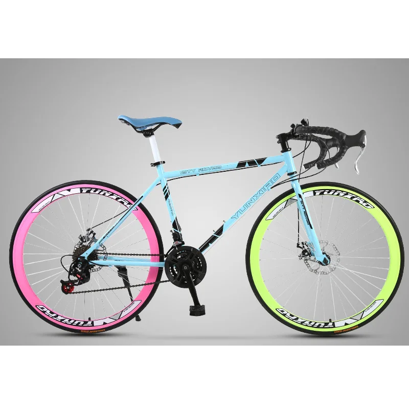 Велосипед с фиксированной передачей колеса 26 дюймов двойной дисковый тормоз для