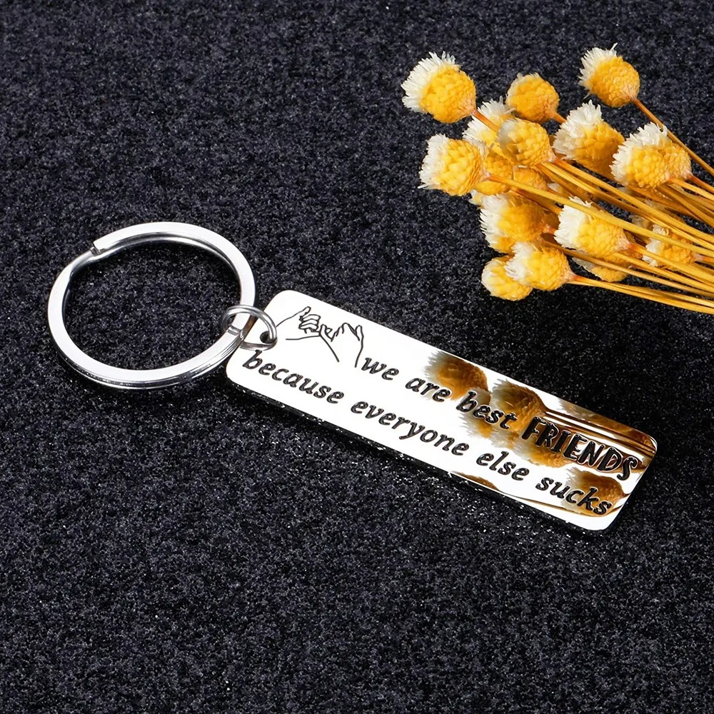Брелок для ключей с надписью Лучший Друг на день рождения Рождество