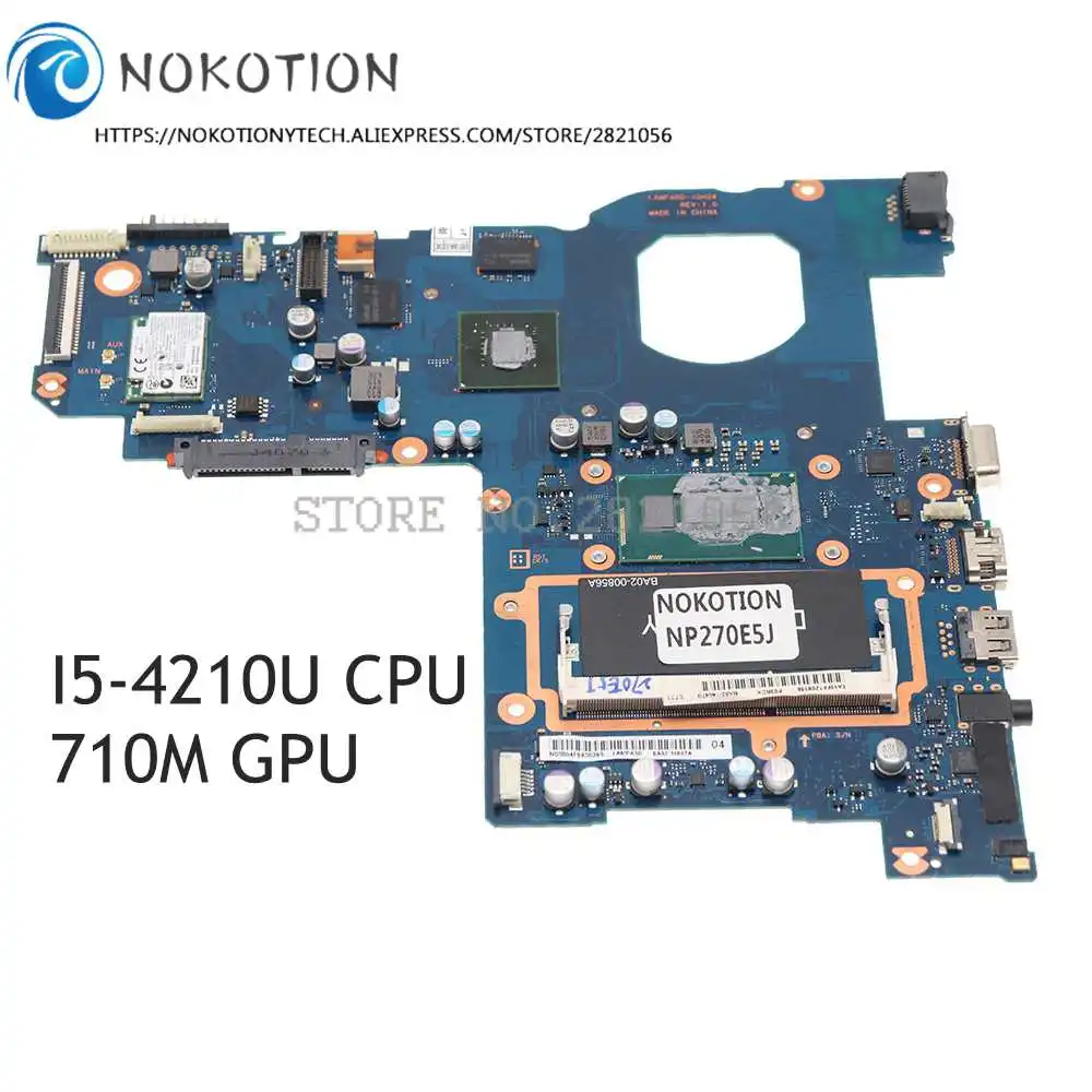 NOKOTION BA92-14647A для SAMSUNG NP270E5J 270E5J материнская плата ноутбука BA92-14647B CPU 710M GPU |