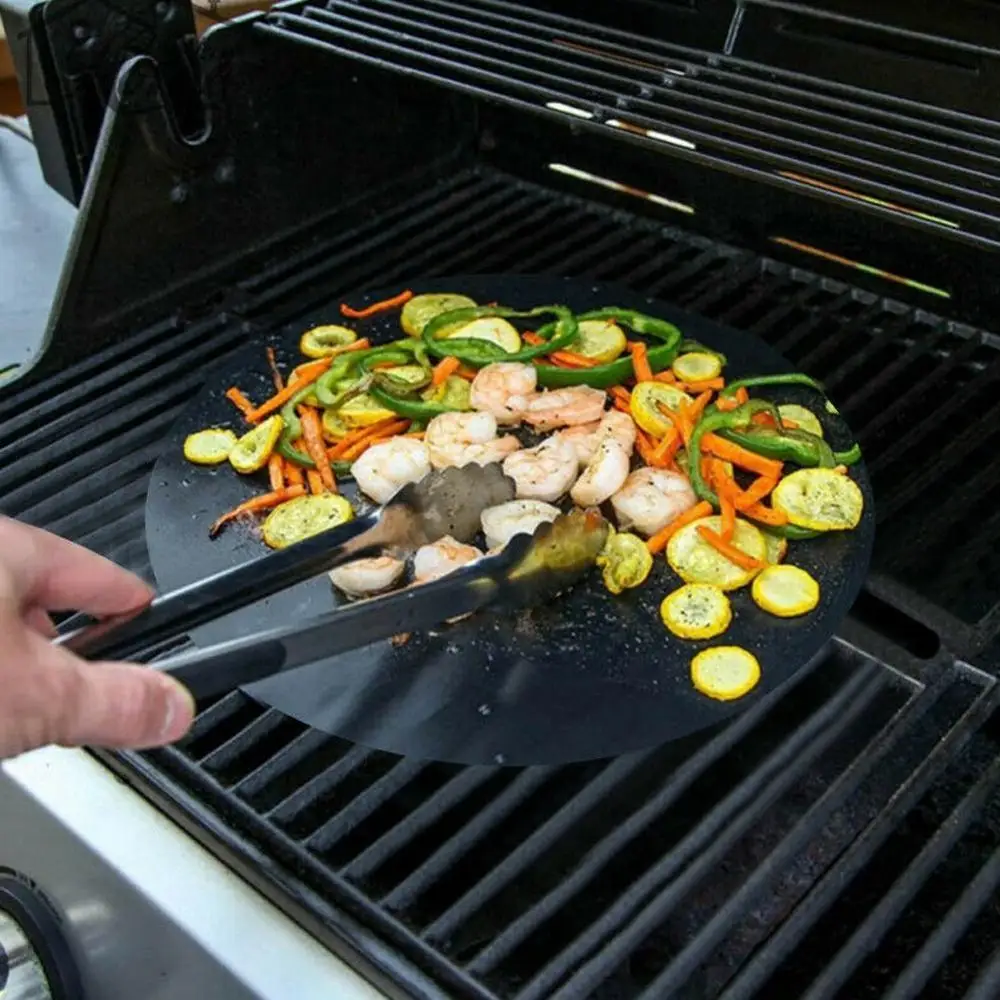 С антипригарным покрытием для барбекю коврик гриль сетки площадка покрытия