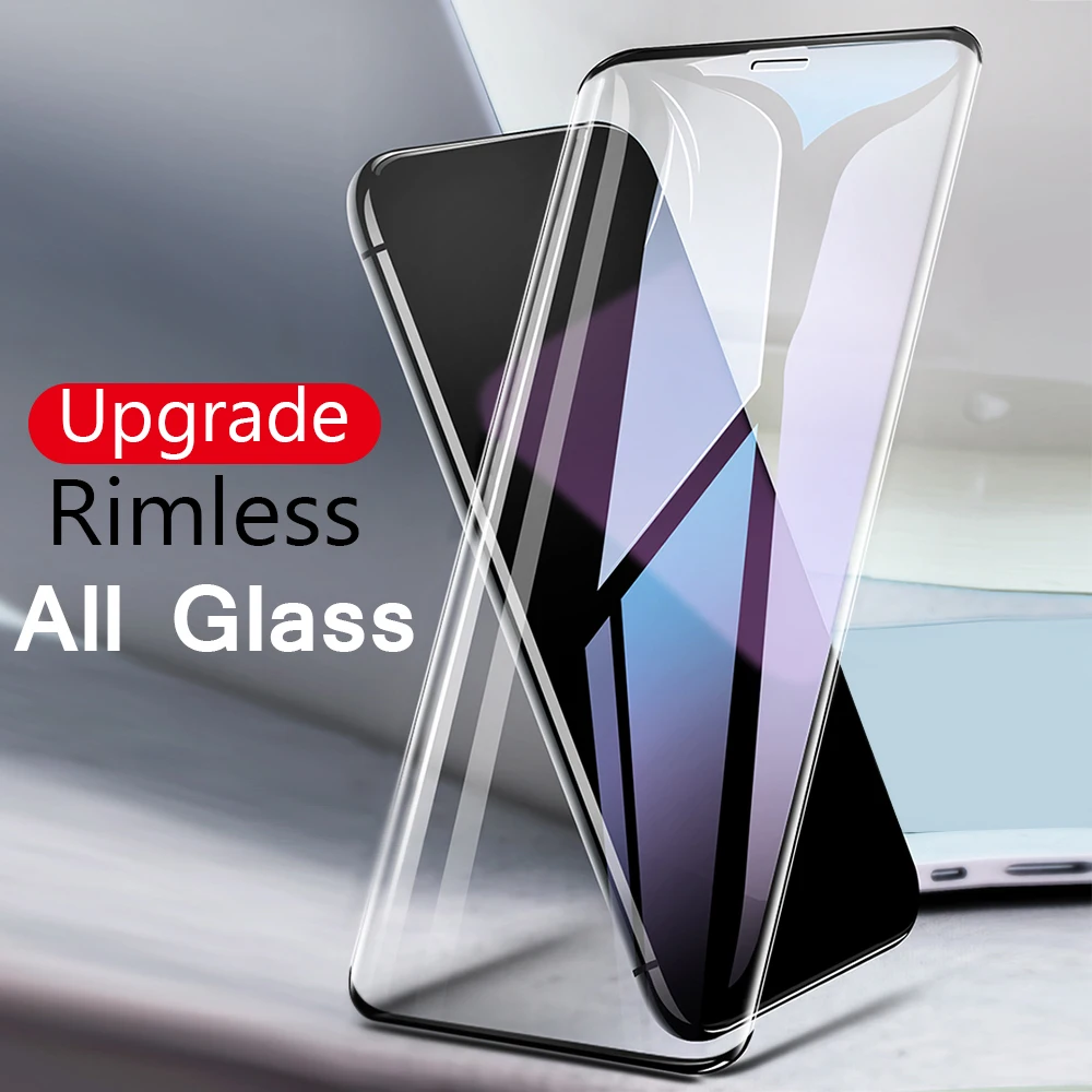 Защита экрана без рамки для iPhone 11 Pro 11Pro Max изогнутое полное покрытие закаленное