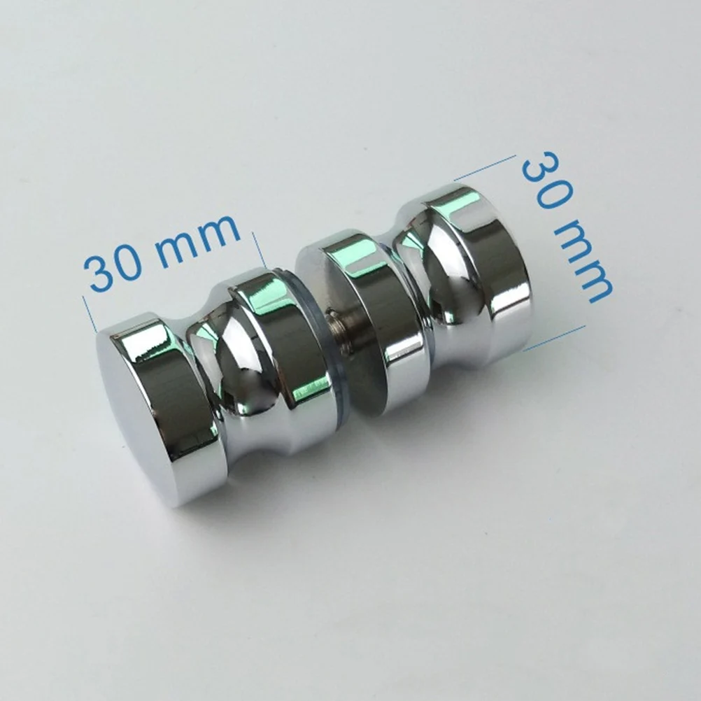 Ручка для двери из нержавеющей стали ручка стекла дома (серебристый)|Ручка двери|