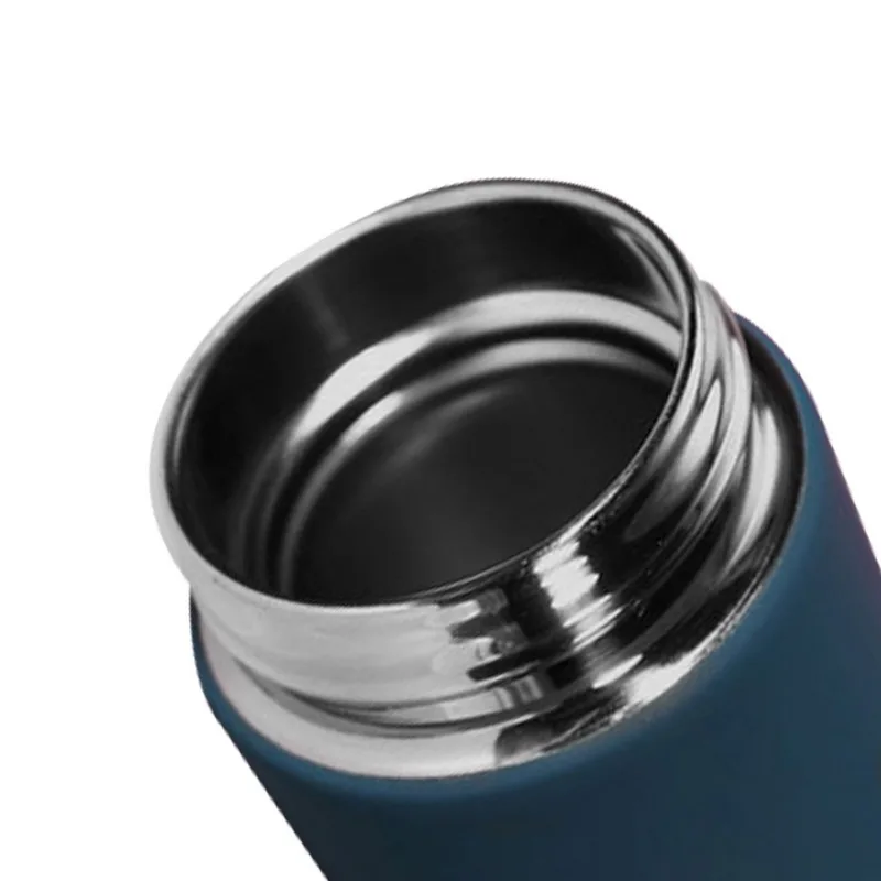 Вакуумная фляжка 500 мл Термокружка для чая с ситечком нержавеющая сталь 304